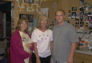 My sister Tammy, my Mom, and I